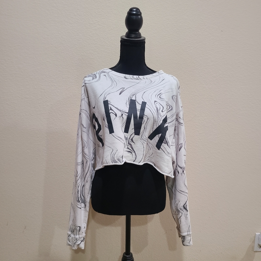 PINK Crop sweater